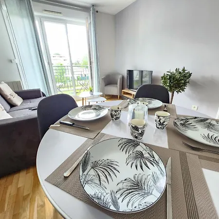 Appartement, Balcon, Parking, 5' Disneyland Montévrain Exterior foto